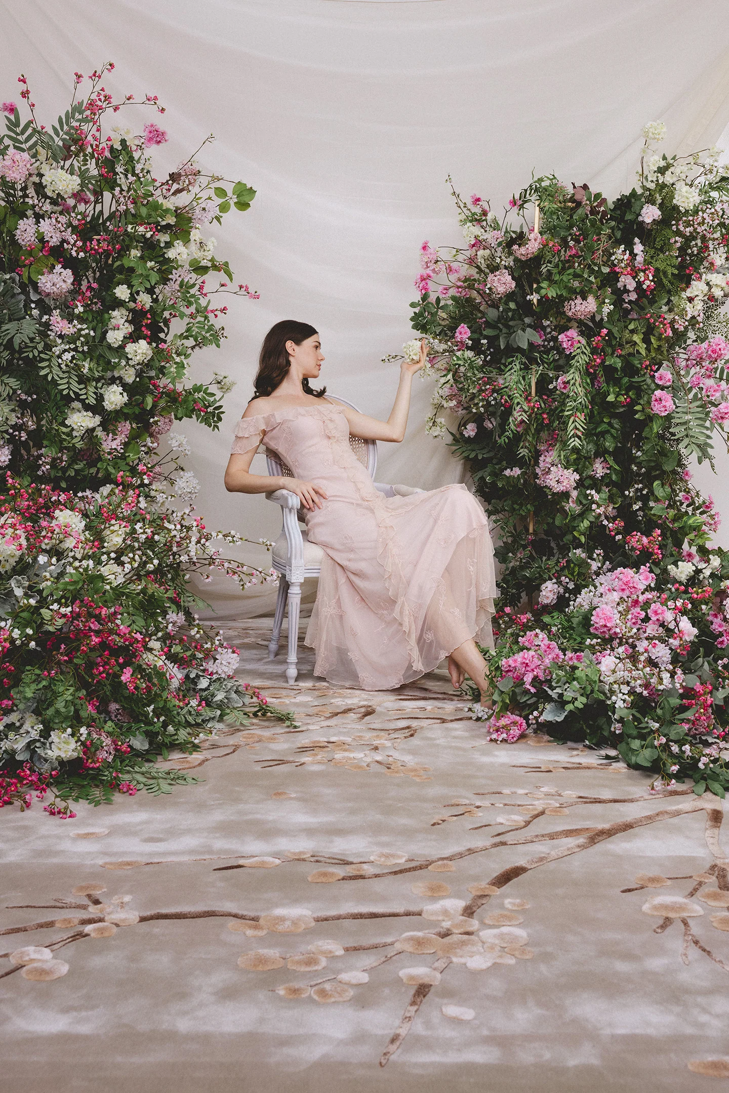 Cherry Blossom Seafoam - Image 3