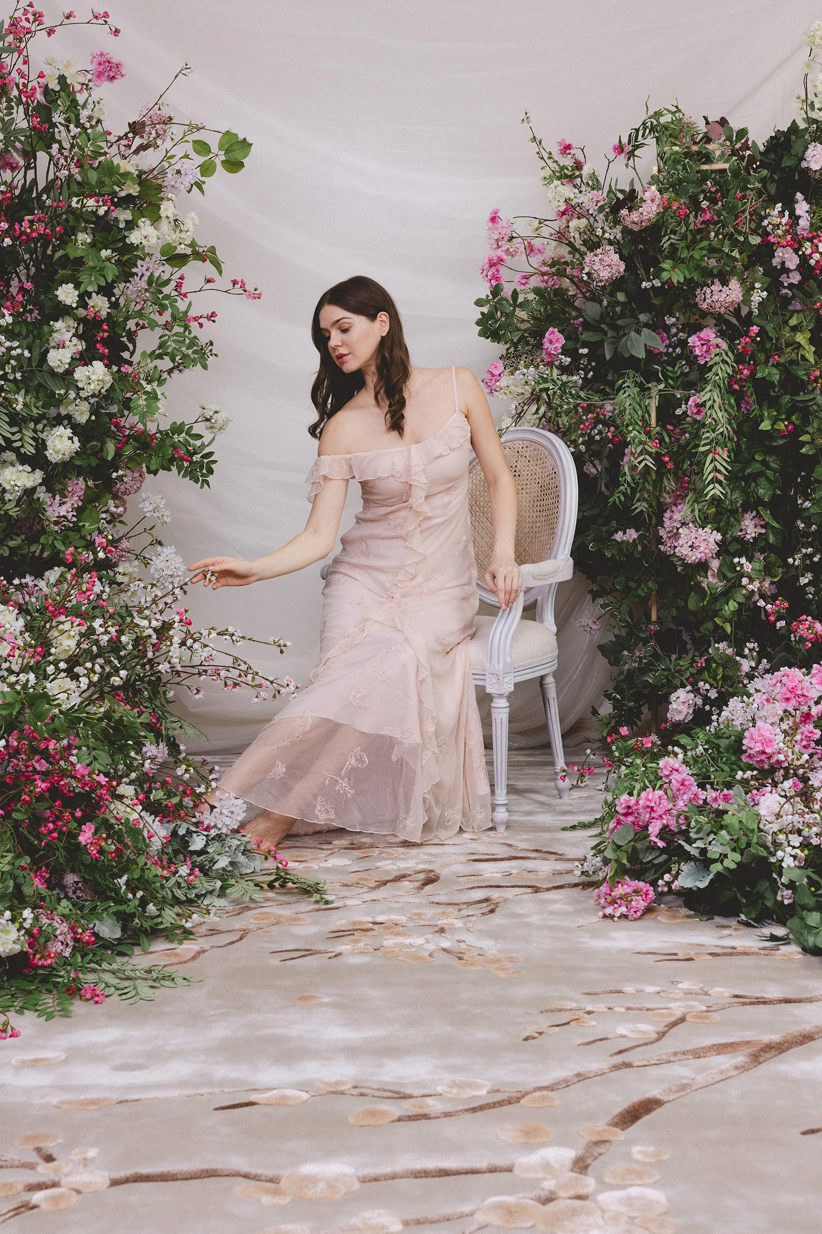 Cherry Blossom Seafoam - Image 5